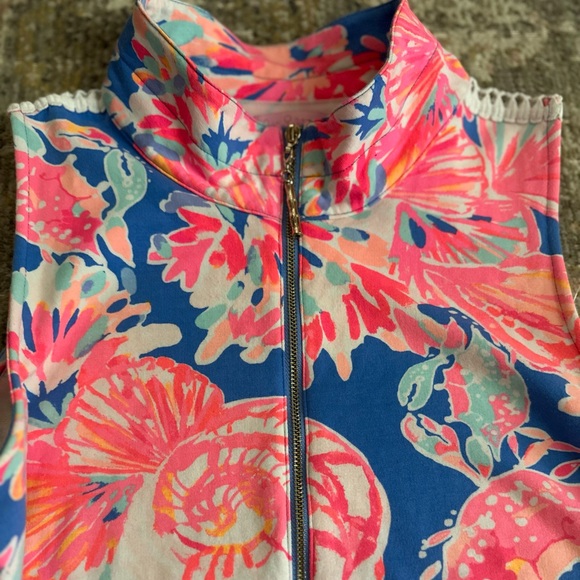 Lilly Pulitzer Skipper Dress Bennet Blue Bay Dreamin - Picture 3 of 8